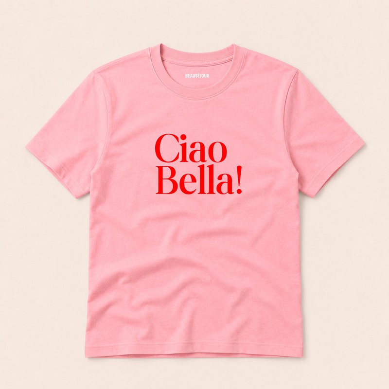 Ciao Bella rose T-Shirt