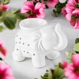 Ceramy series perfume burner - White Tandor - Scented Atmosphere - Fashionable handcrafted object - Easy aromatherapy