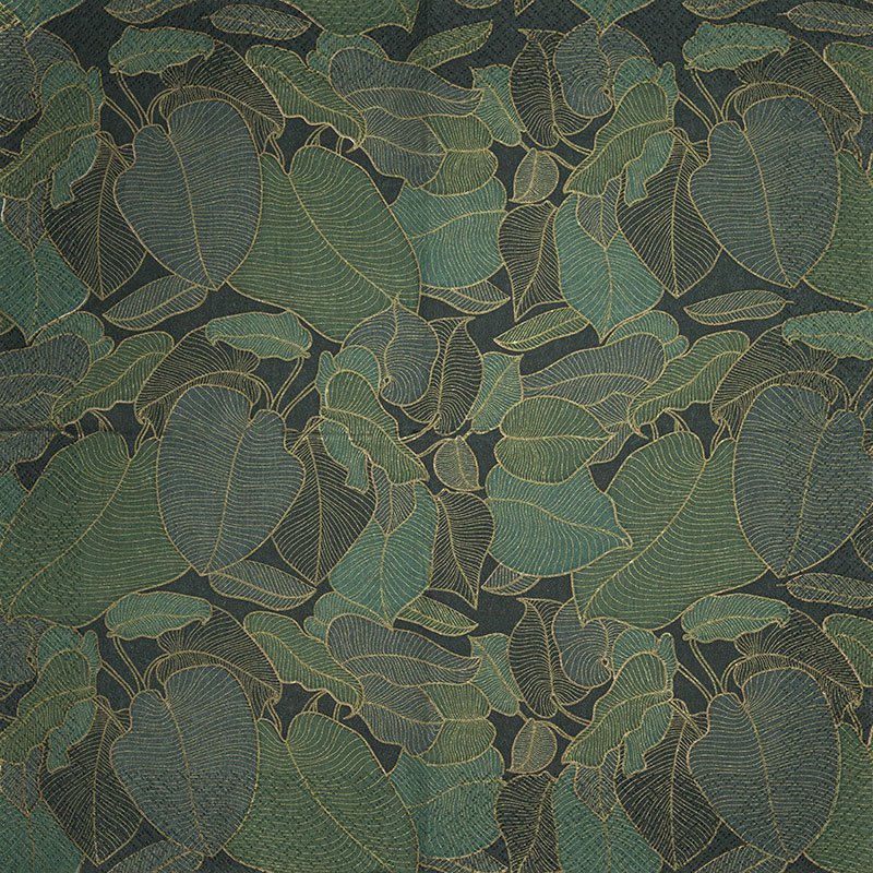 Lunch-Servietten Art Nouveau green