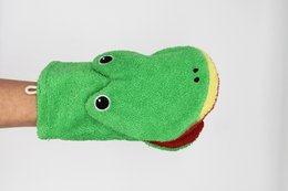 BIO washcloth frog large