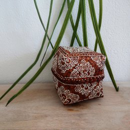 Firkantede bambusæsker, Mandala design