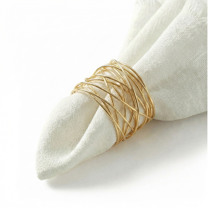 Napkin ring - Mira Gold