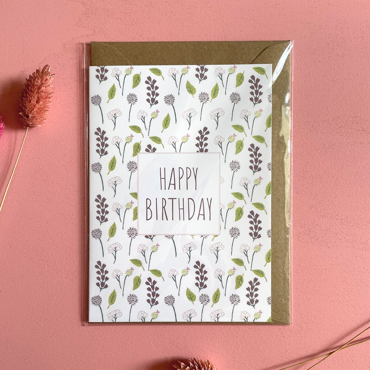 Folding card "Happy Birthday"