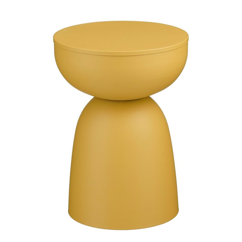 Elliott side table ocher