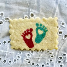 Schachtel mit personalisierten Keksen mit dem Thema "Entre Filles!" Kopieren