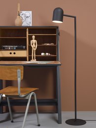 Vloerlamp ijzer Marseille zwart