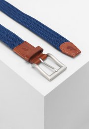 Gift Box belt Jan and Electric Blue Dots socks