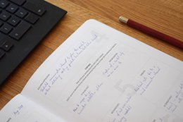 Notatnik papierniczy do zarządzania projektami