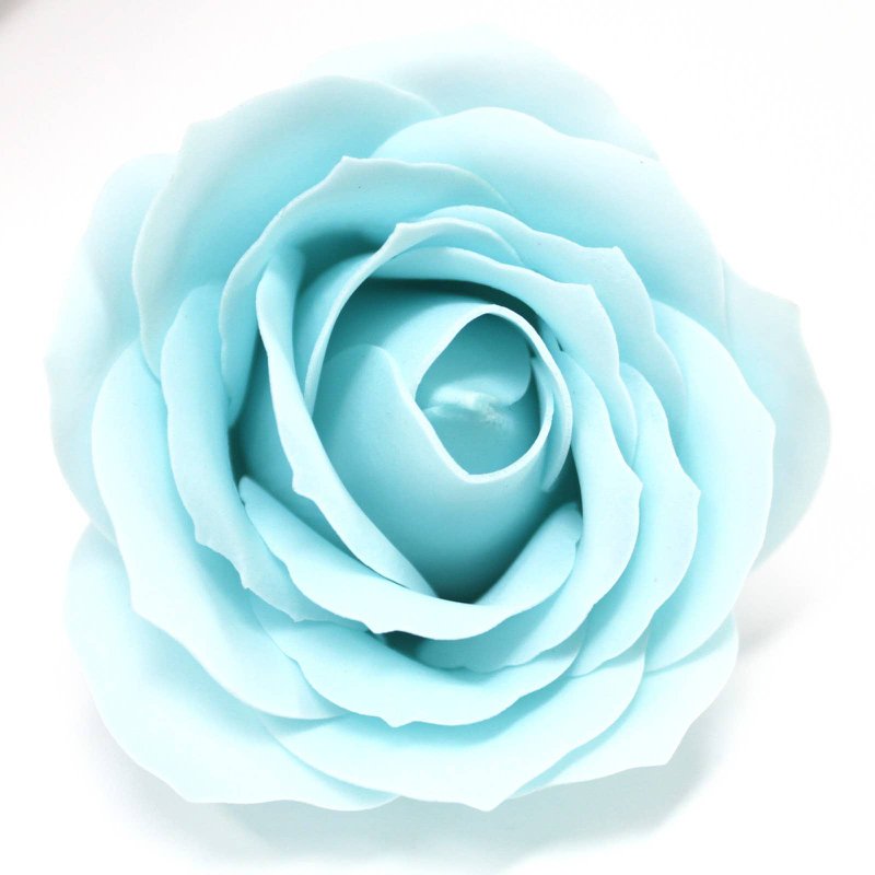 Blomstersæbe til Craft - Lrg Rose - Babyblå