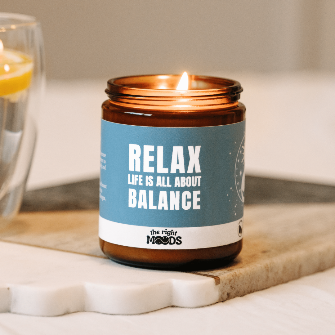 Gavelys – RELAX MOOD – Duftende håndlavet sojavoks