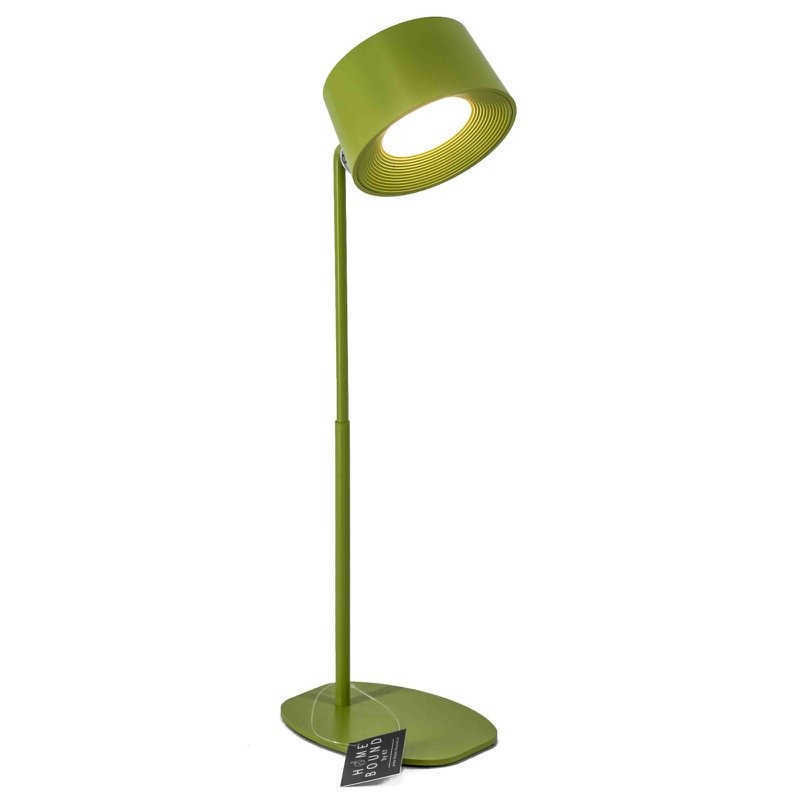 Schreibtischlampe Design LED auf Batterie weiß, mit Wandmontage
