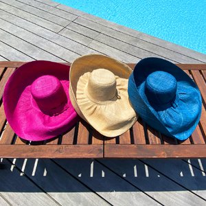 Handcrafted hat from Madagascar Capeline