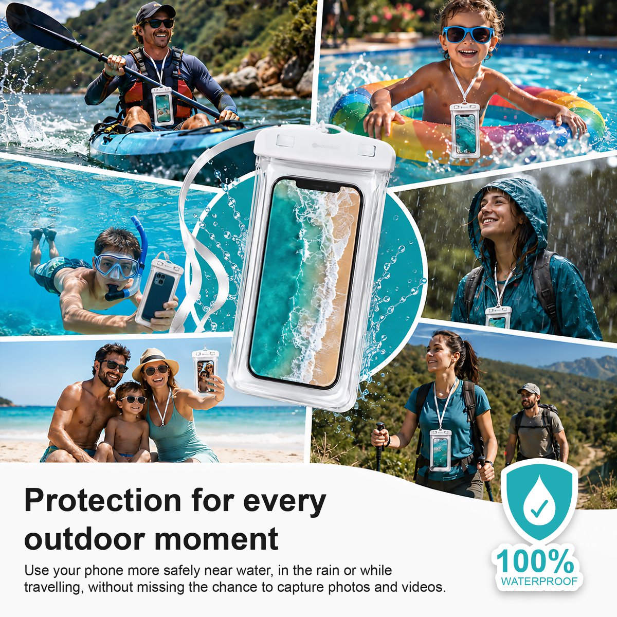 Funda impermeable para teléfono FS-004