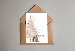 postkort - serie 'Christmas' - 'Julekatte'