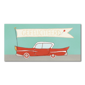 Gefeliciteerd auto | Kaart