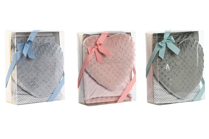 COPERTA POLIESTERE PELUCHE 75X100X10 3 SURT. BE210619