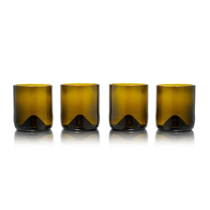 Kurze Trinkgläser im 4er-Pack