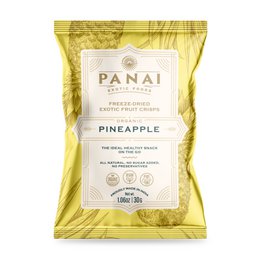 Panai Organic Freeze-dried Pineapple Crisps