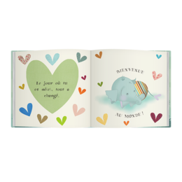 Willkommen in der Welt - Geschenk für ein Neugeborenes