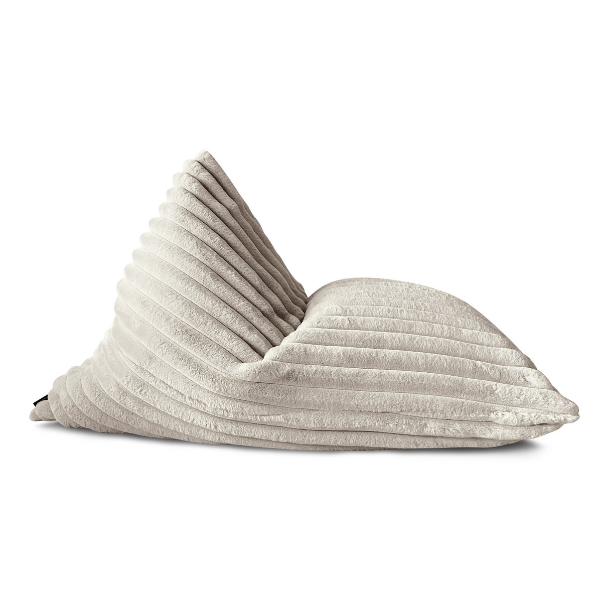 Poltrona MINI CHILLTOP, Pelliccia Esclusiva Bianco Sporco