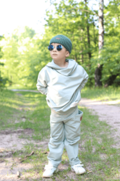 Czapka - 100% bawełna ACHILLE - GREEN