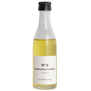 Oil mix N° 6 with roasted mackerel and thyme