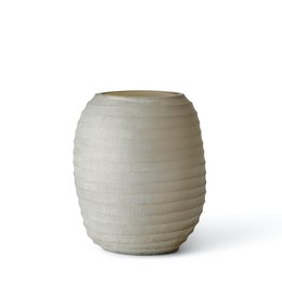 Organic vase, sand