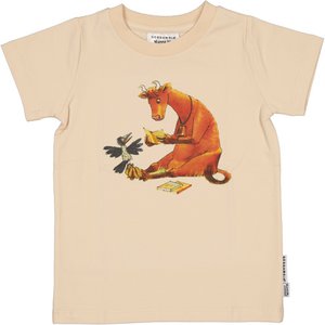 T-shirt Mamma Mu en de Kraai Beige