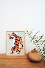 Il poster di Aristide la tigre