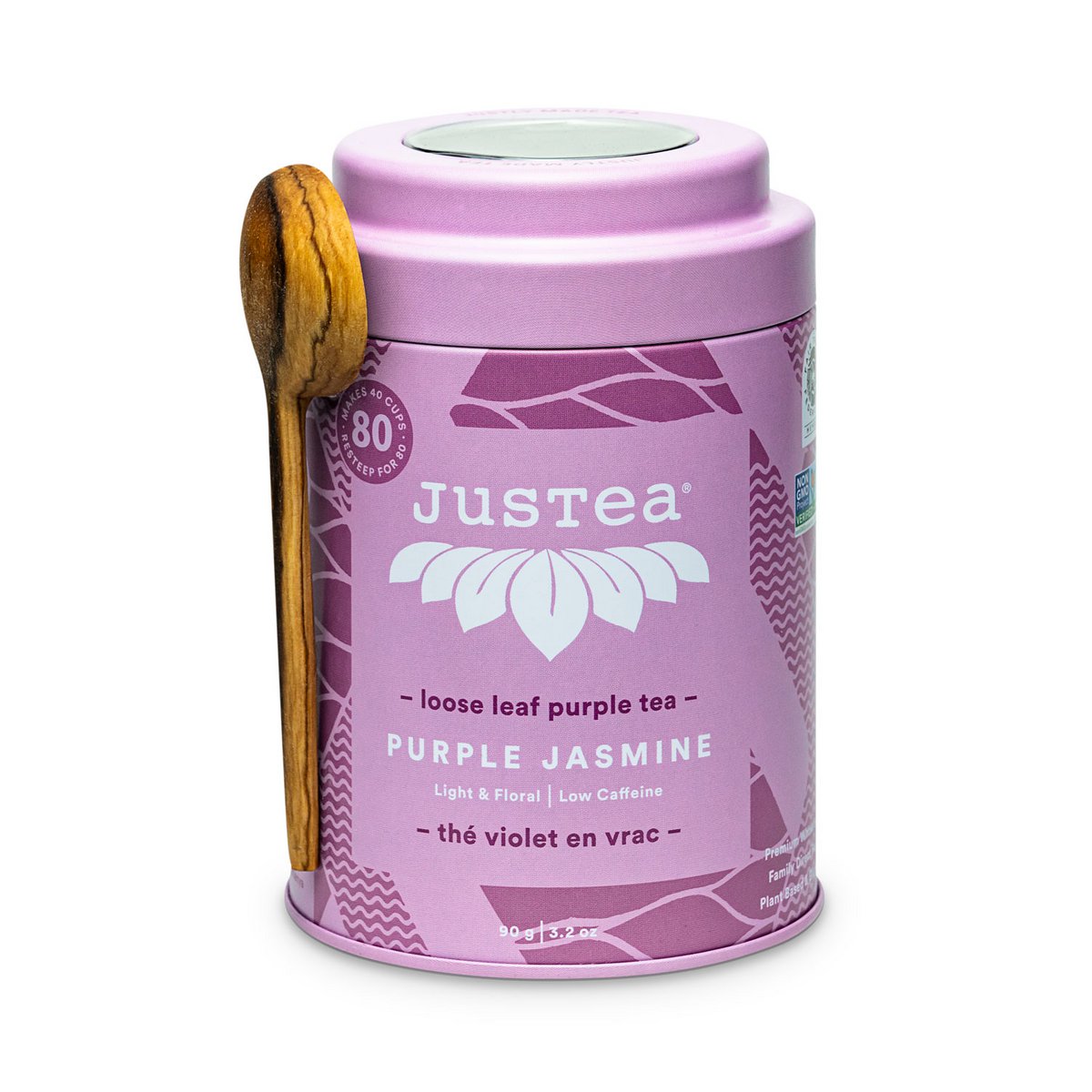 Justea |Purple Jasmine | Loose tea | Organic | fair trade