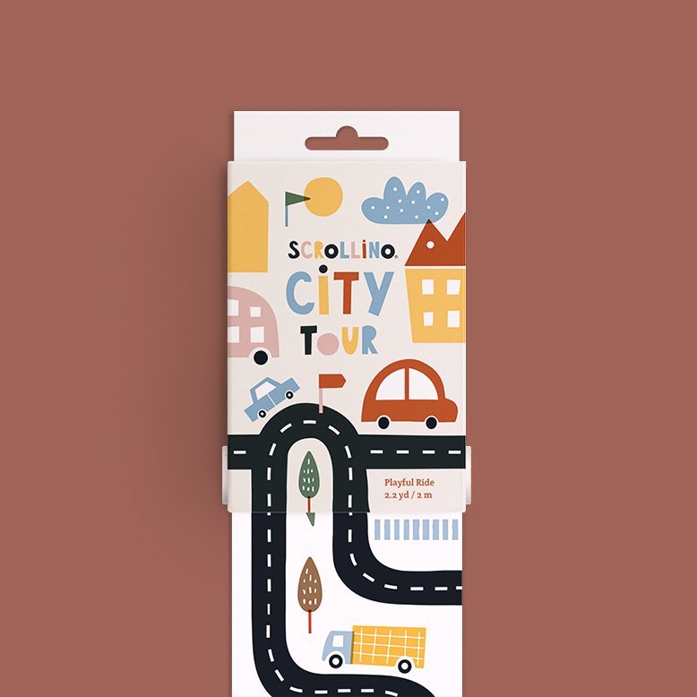 New York, London, Paris – Geschenk für Kinder Scrollino CITY Tour