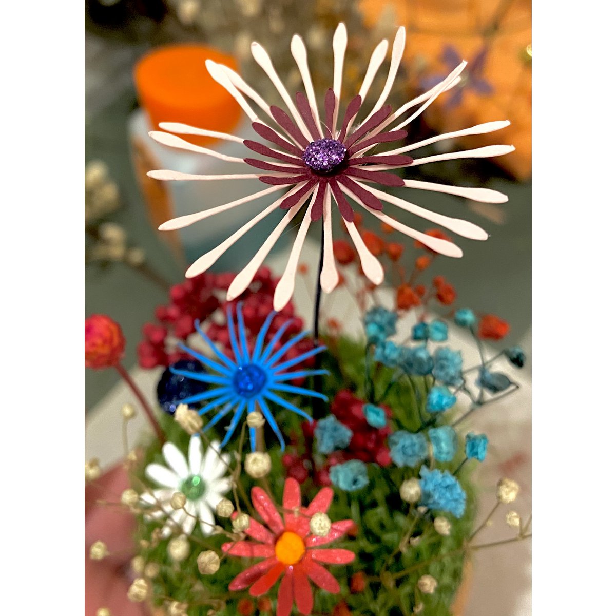 Pequeño jardín bajo el mundo (17x7.5 cm)