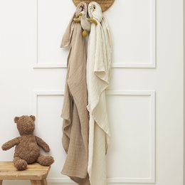 Hydrophilic cloths pre-washed Soft Sand/Taupe