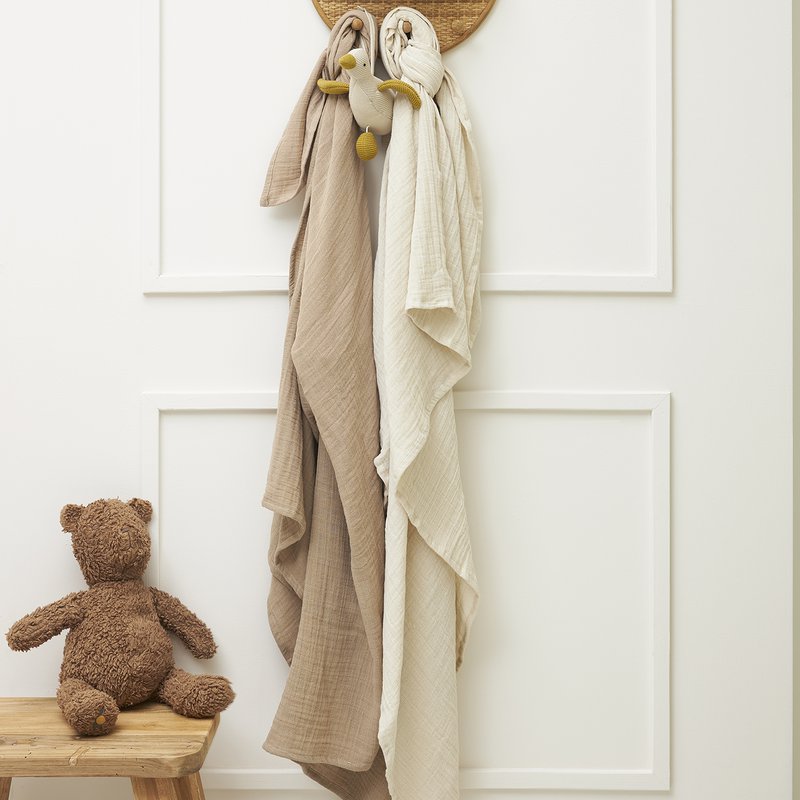 Hydrophilic cloths pre-washed Soft Sand/Taupe