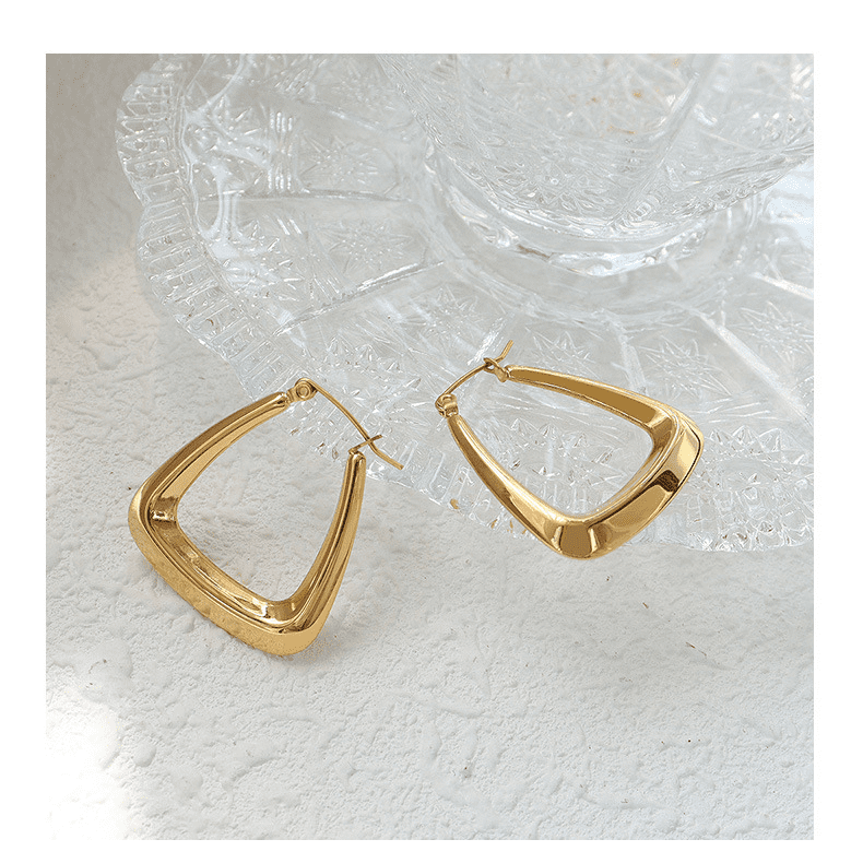 Gold Plated "LUTECE" Earrings