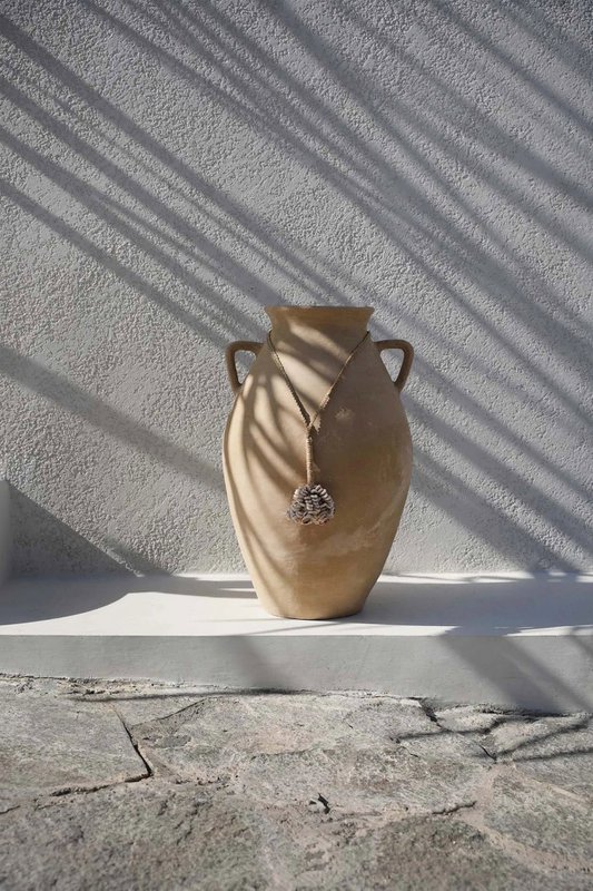 Powłoka na drzwi Cowrie Tassel - Naturalna