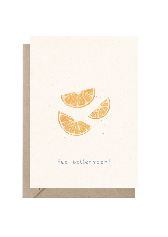 Carte postale | Des oranges