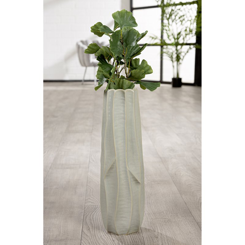 Gulvvase Fortuna grøn H. 49 cm, VE 2