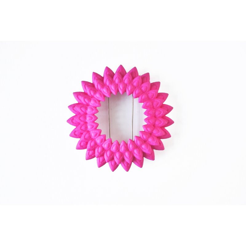 Broche Dalia Fucsia