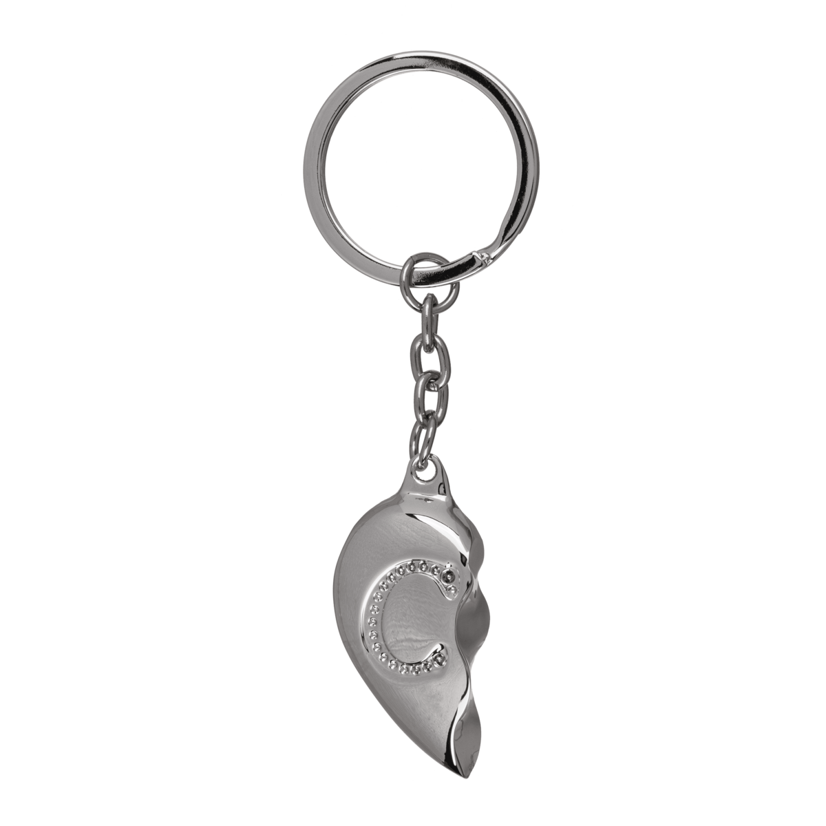 Metal Keychain, Broken Heart,