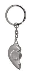 Metal Keychain, Broken Heart,