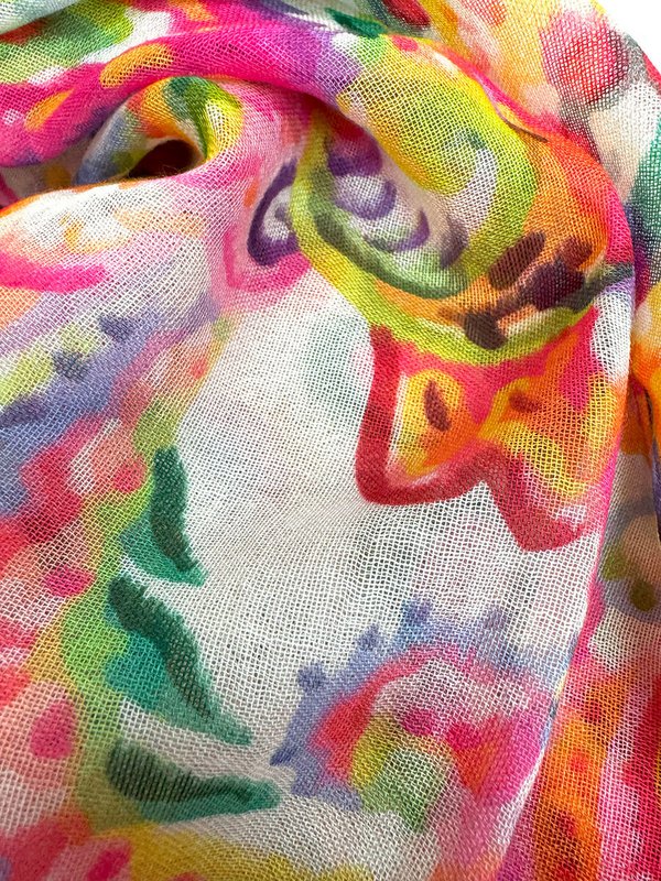 Catarina Schal 70x180cm / 55%ECOVERA/45%COTTON