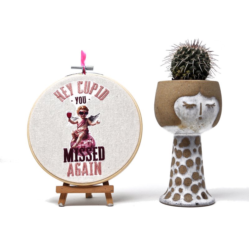 Handmade Embroidery Hoop Wall Art - While stocks least 15cm - SPECIAL PRICE