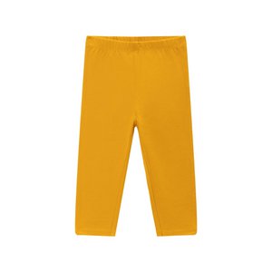 Glatte senfgelbe Leggings für Babys