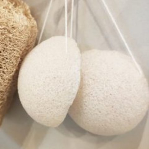 Zero waste classic natural konjac