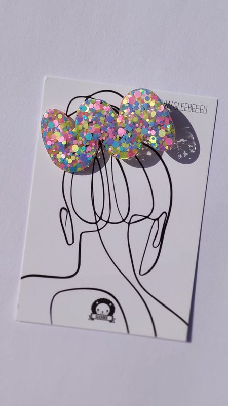 PACK DE MÉLANGE DE GLITTER SQUIGGLE - AVEC PRÉSENTOIR EN BOIS GRATUIT