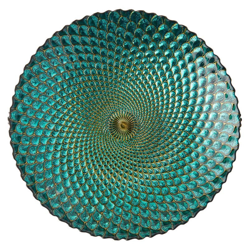 Peacock skål