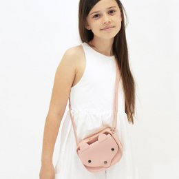 Children's shoulder bag - Sam the Little Fox Pink