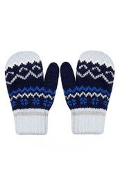 Gloves – 30% AVERARDO wool – BLUE