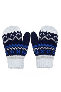 Handschuhe – 30 % AVERARDO-Wolle – BLAU